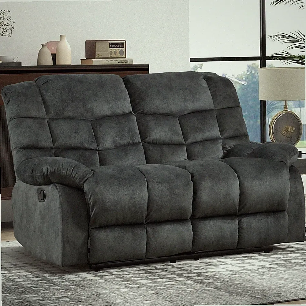 Fluted Leg Loveseat
