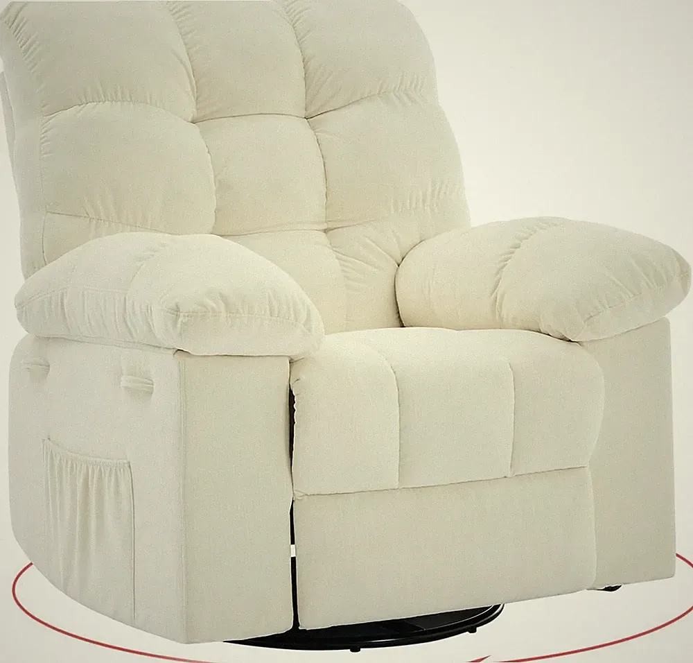 Fluted Leg Rocking Chair